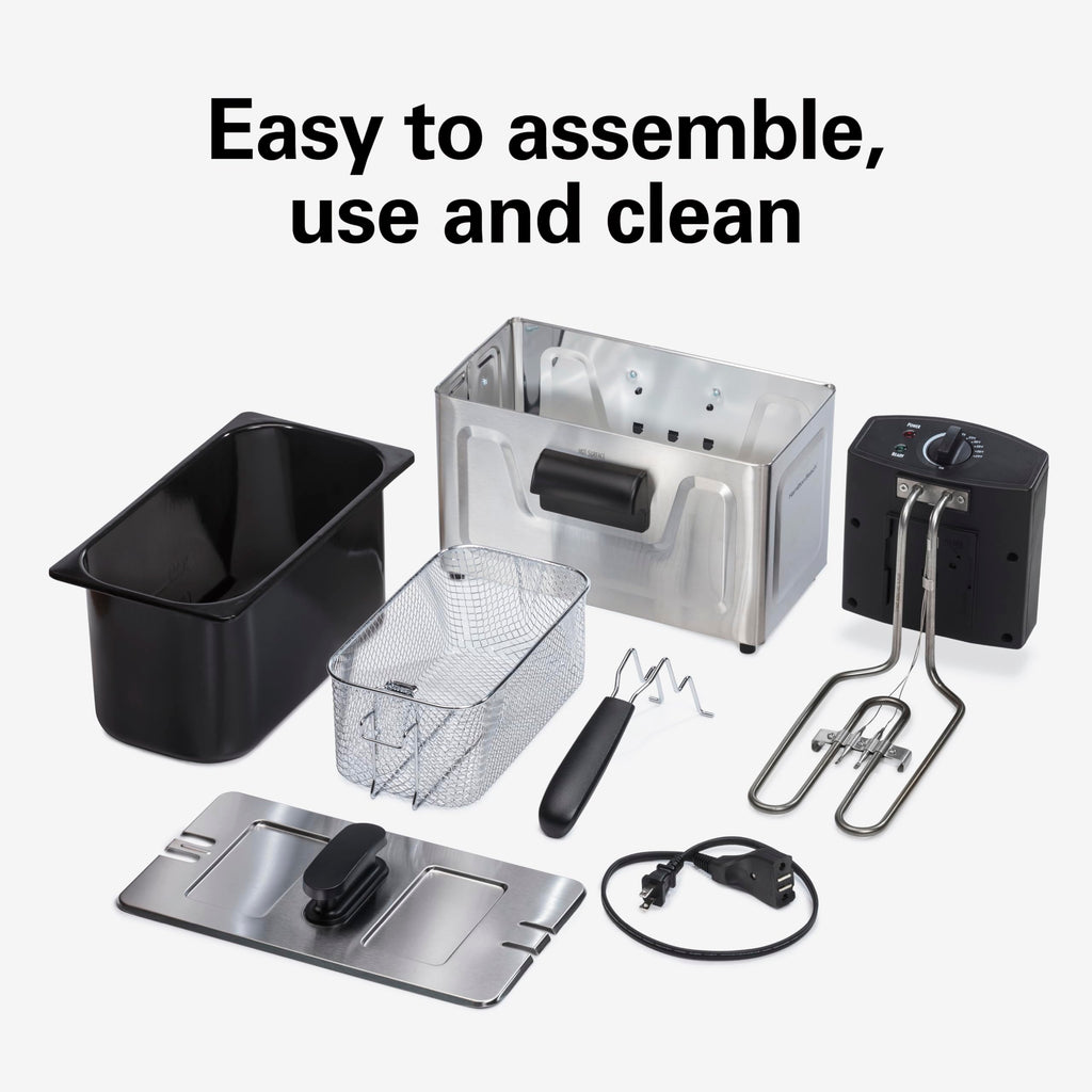 3 Liter Electric Deep Fryer with Basket E61667