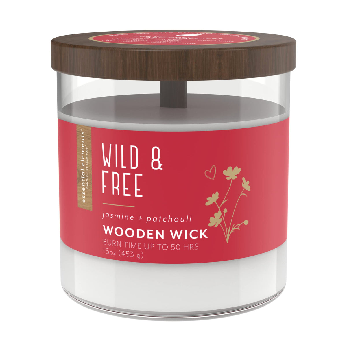 16 oz Wood Wick Scented Candle Q465