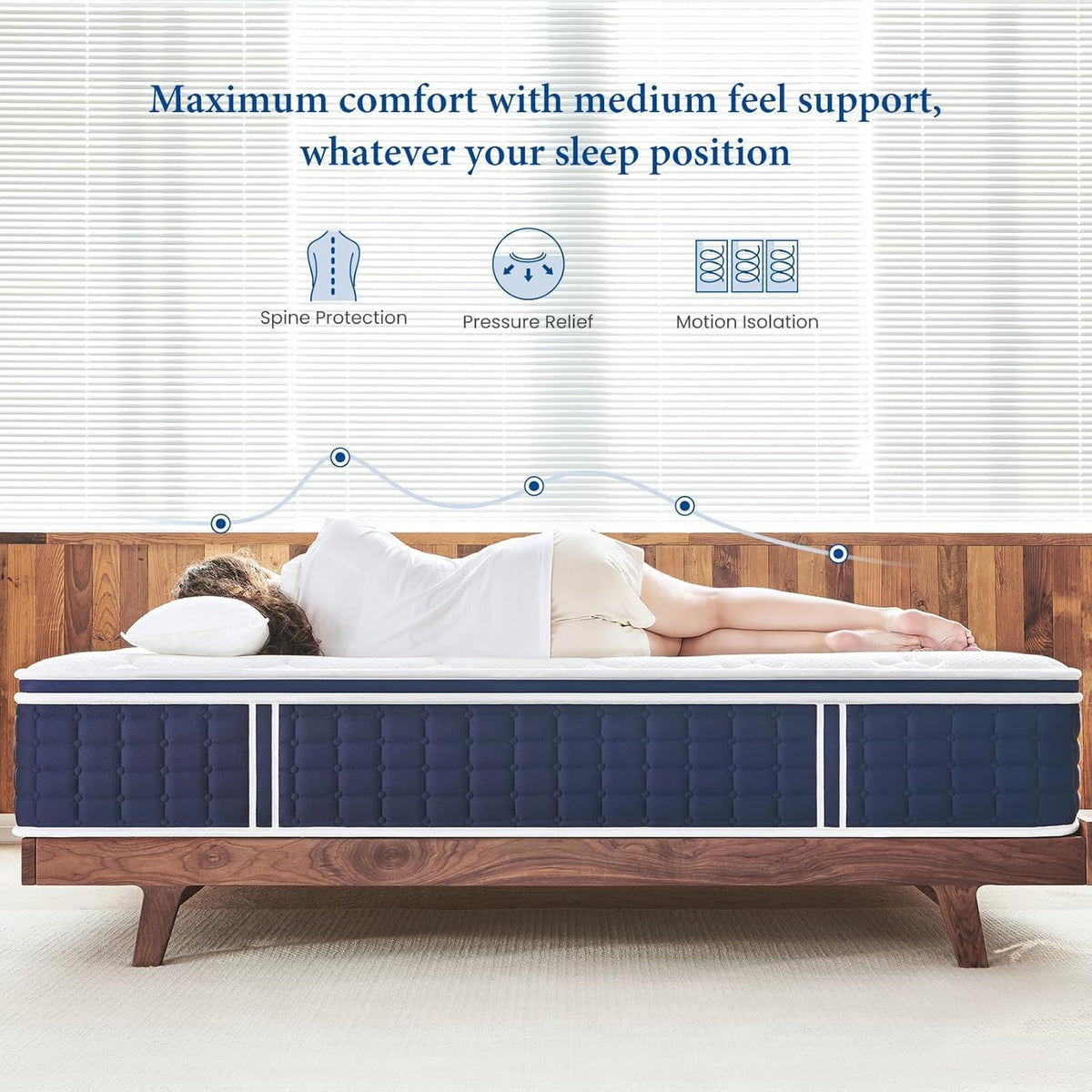 Twin XL 12 Inch Medium Firm Mattress X3648