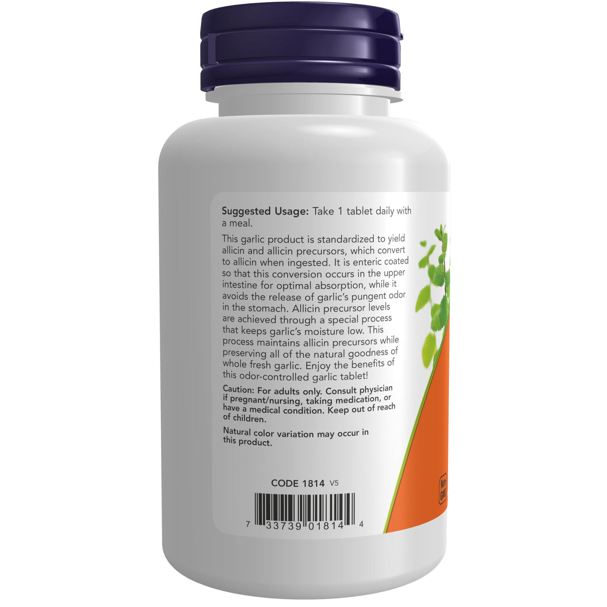 Garlic 5,000 Enteric Coated 90 Tabs U88634