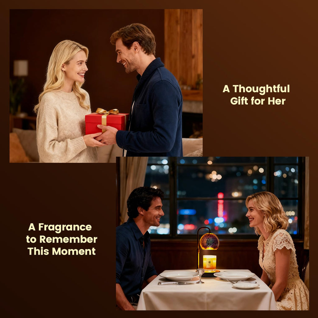 Candle Warmer Lamp with Timer, Dimmable, Adjustable I457
