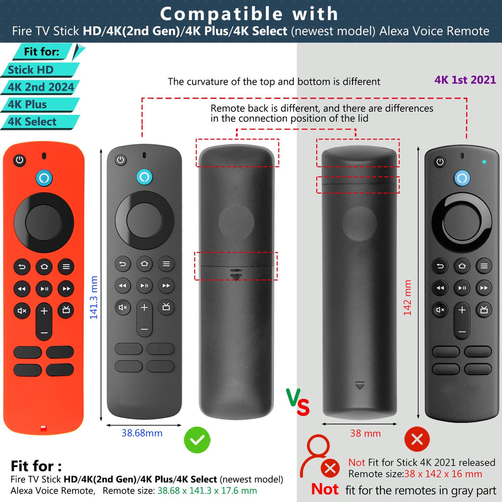 Silicone Remote Cover Case with Wrist Strap Z598