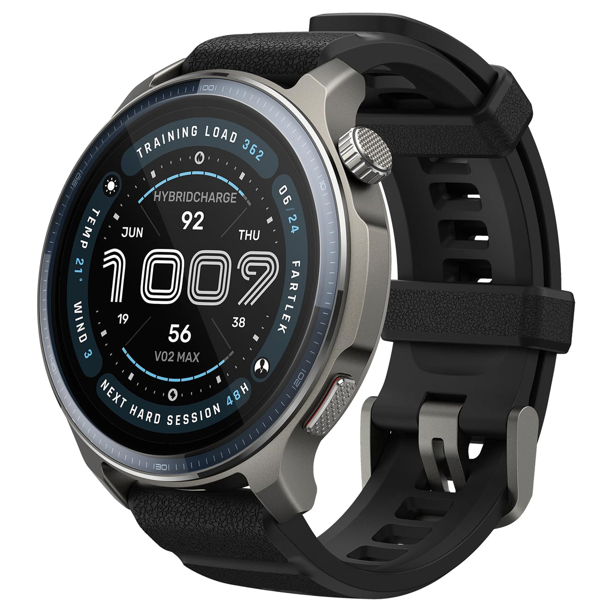 Smart Watch 1.5" AMOLED Sapphire Glass X1764