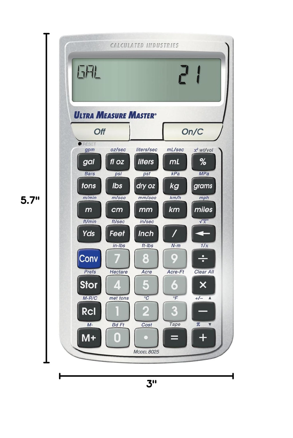 Conversion Calculator S5572