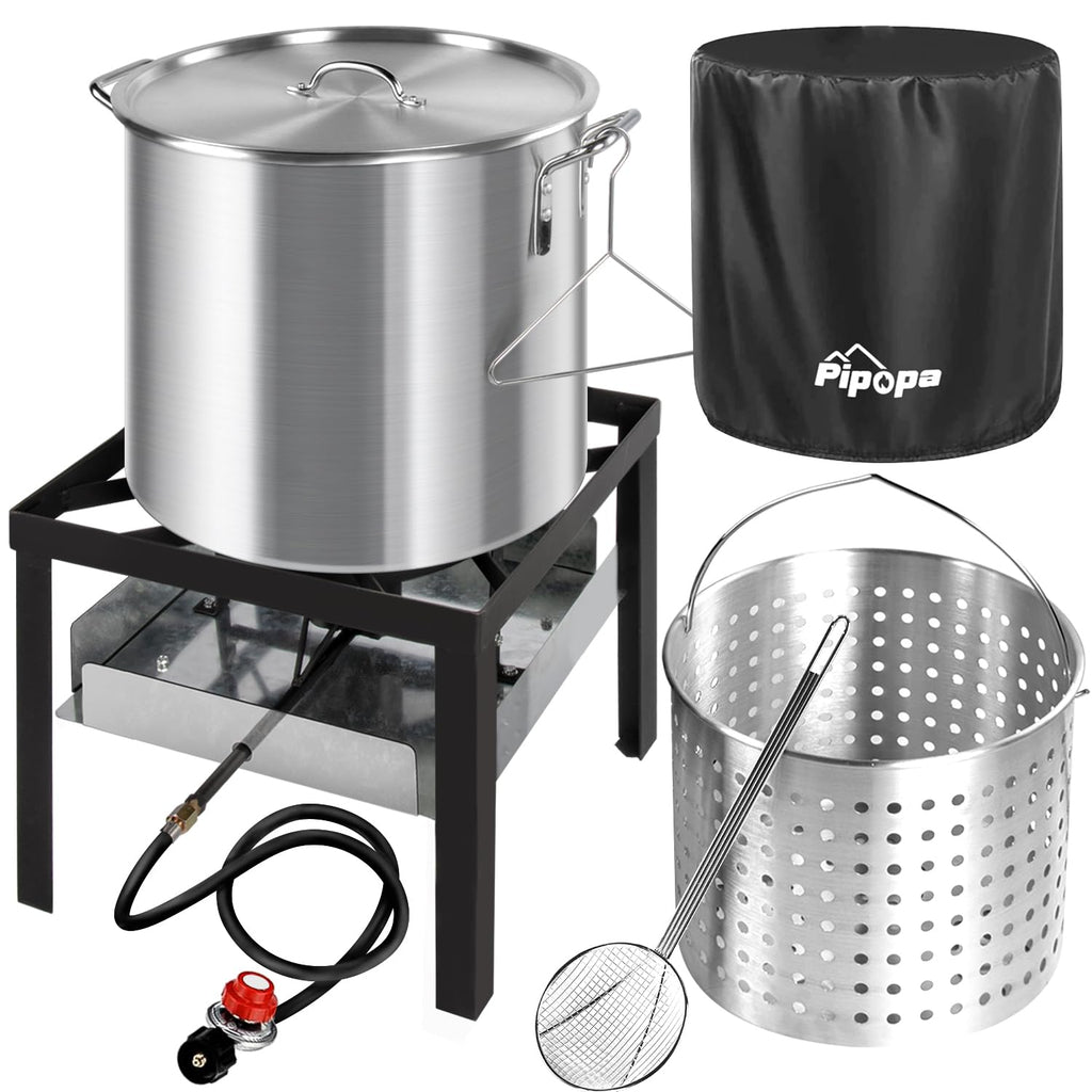 60QT Crawfish Boiler with Dustproof Cover Z8243