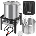 60QT Crawfish Boiler with Dustproof Cover Z8243