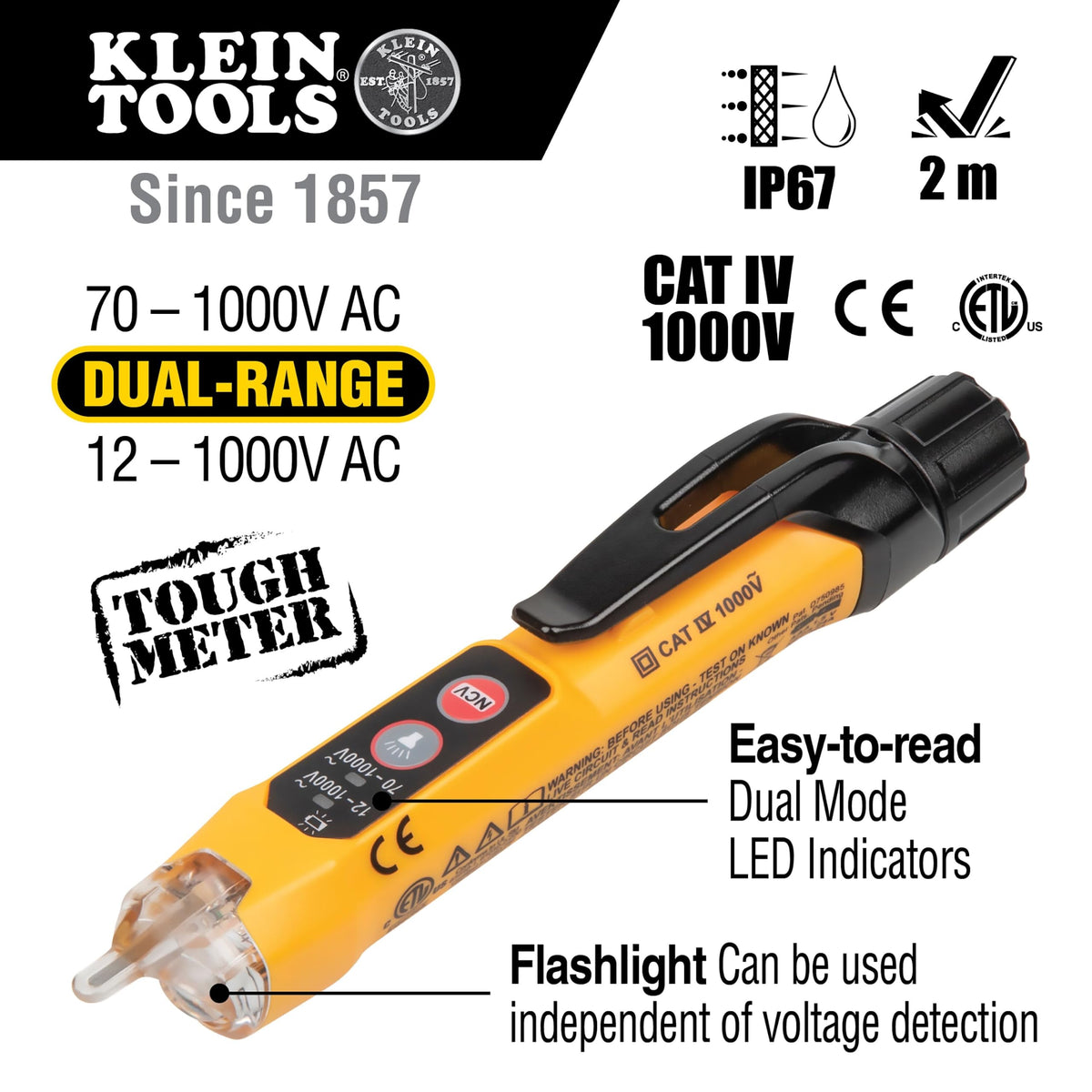 Digital Multimeter Electrical Test Kit with Carrying Case H210077