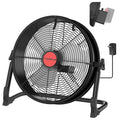 16" Battery Powered Cordless Floor Fan E7803