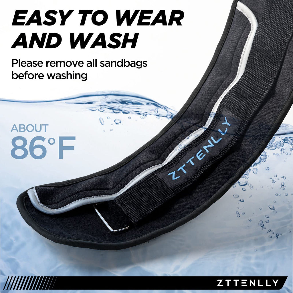 Adjustable Ankle Weights Pair with Carry Bag C7942