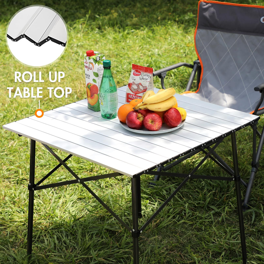 Lightweight Aluminum Folding Table Q487