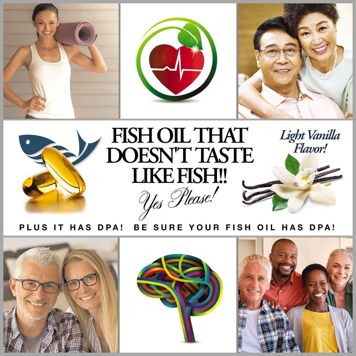 Wild Caught Omega 3 Fish Oil 2,900 MG X816