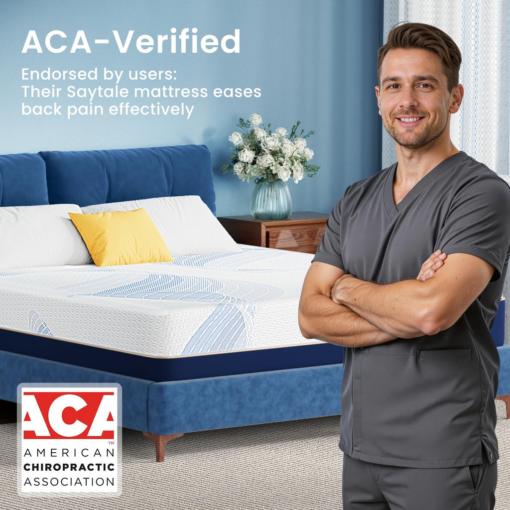 Twin Size 6 Inch Cooling Gel Memory Foam Mattress E82163