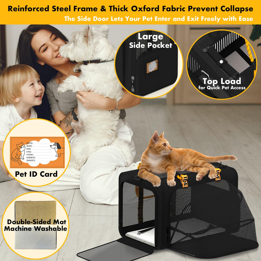 Double Pet Stroller with 2 Detachable Carrier X12227