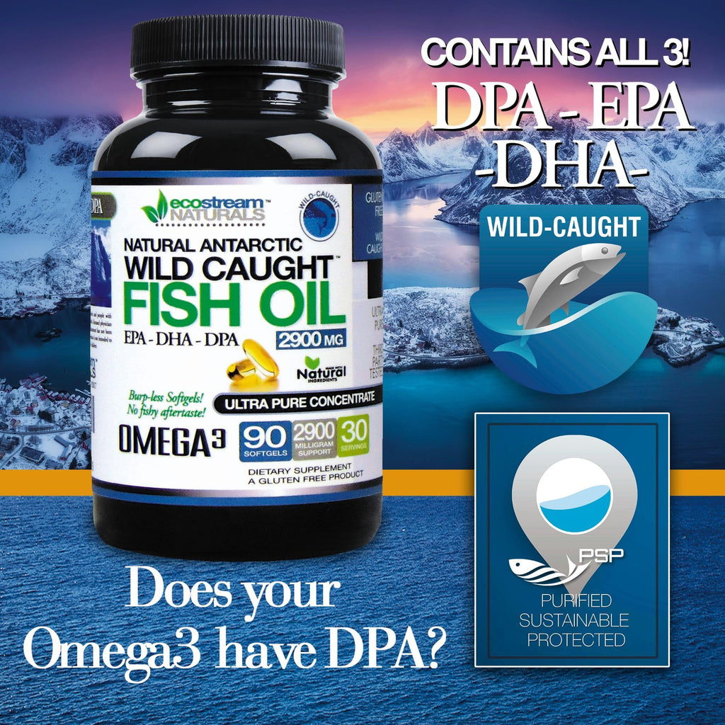 Wild Caught Omega 3 Fish Oil 2,900 MG X816