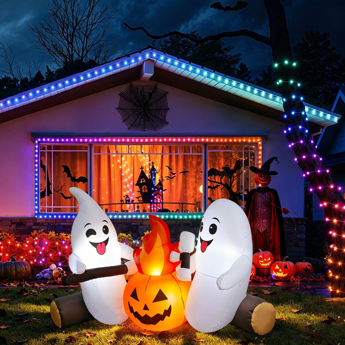 6FT Halloween Inflatable Ghost B44708