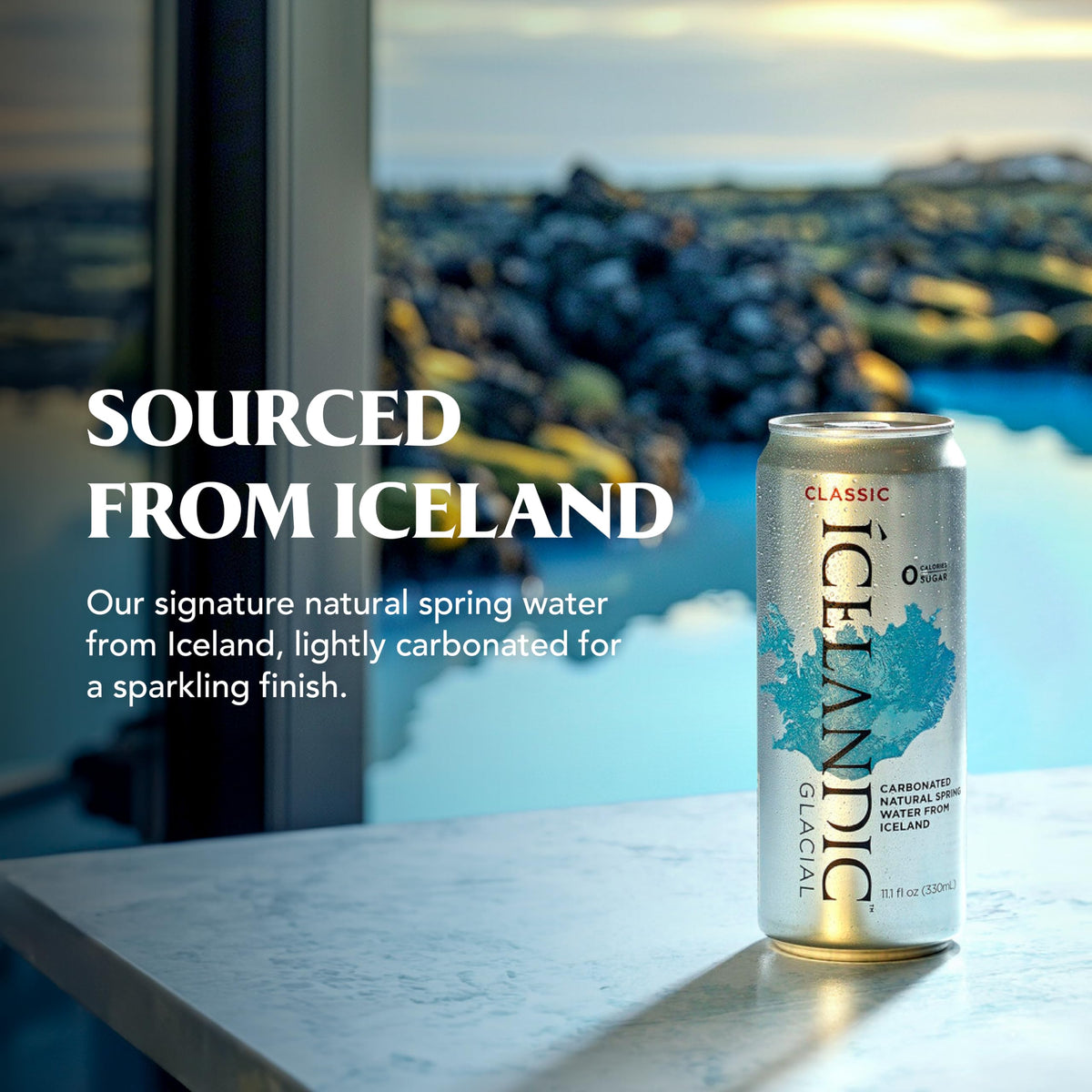 Sparkling Water 330 ml Cans Pack of 10 Z1879