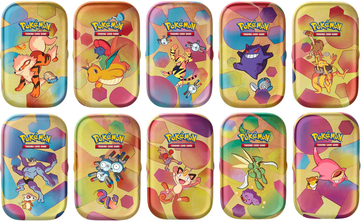 Pokemon 151 Mini Tins Set of 10 Y720
