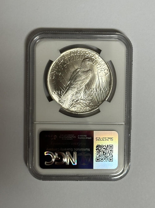 1922 Peace Dollar W971