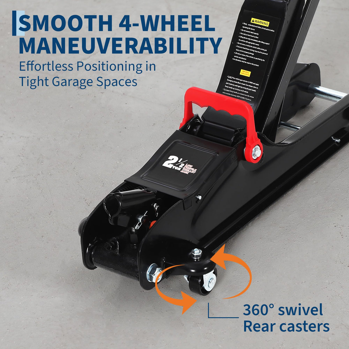 2.5 Ton Low Profile Steel Floor Jack J767461
