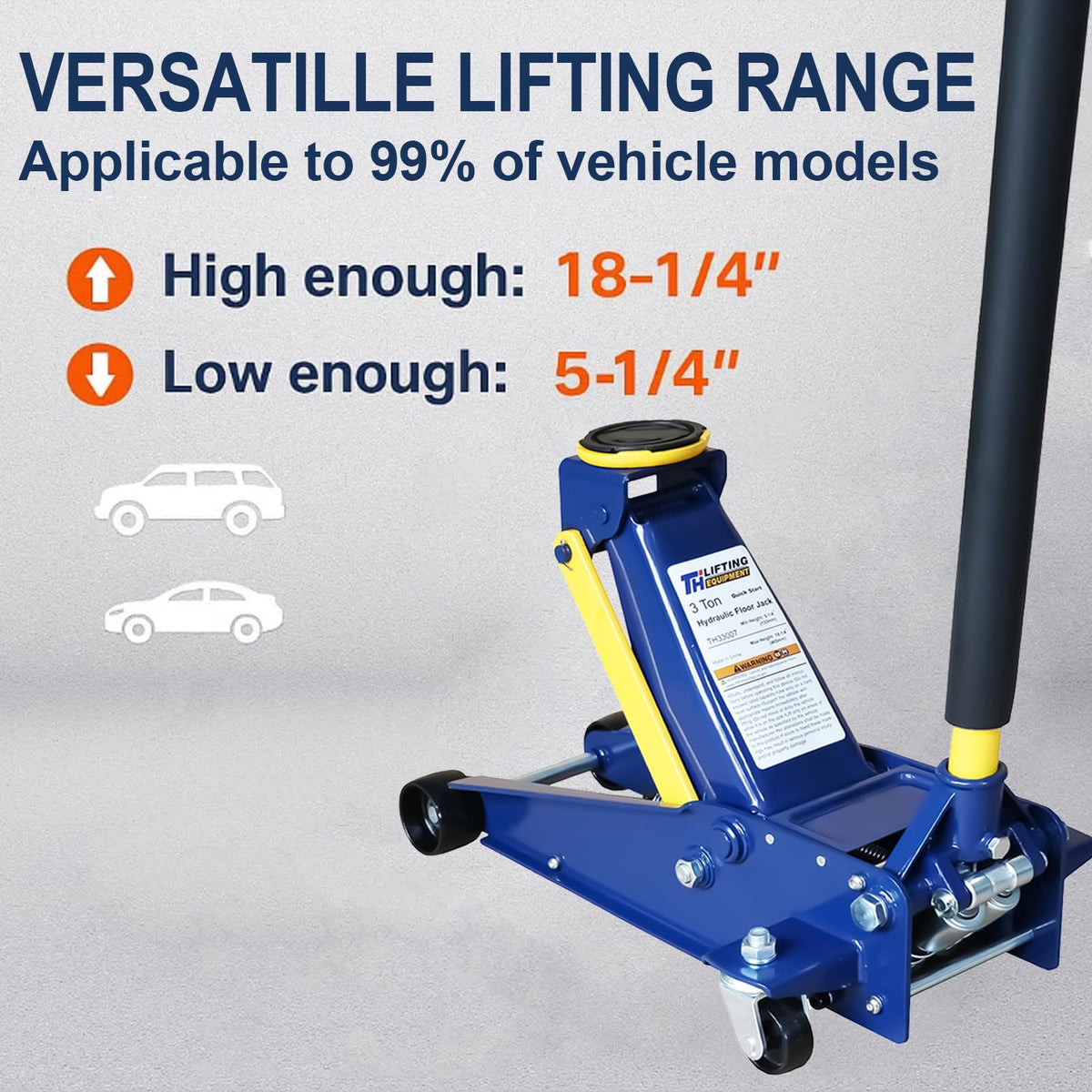 3 Ton Low Profile Hydraulic Floor Jack U682303