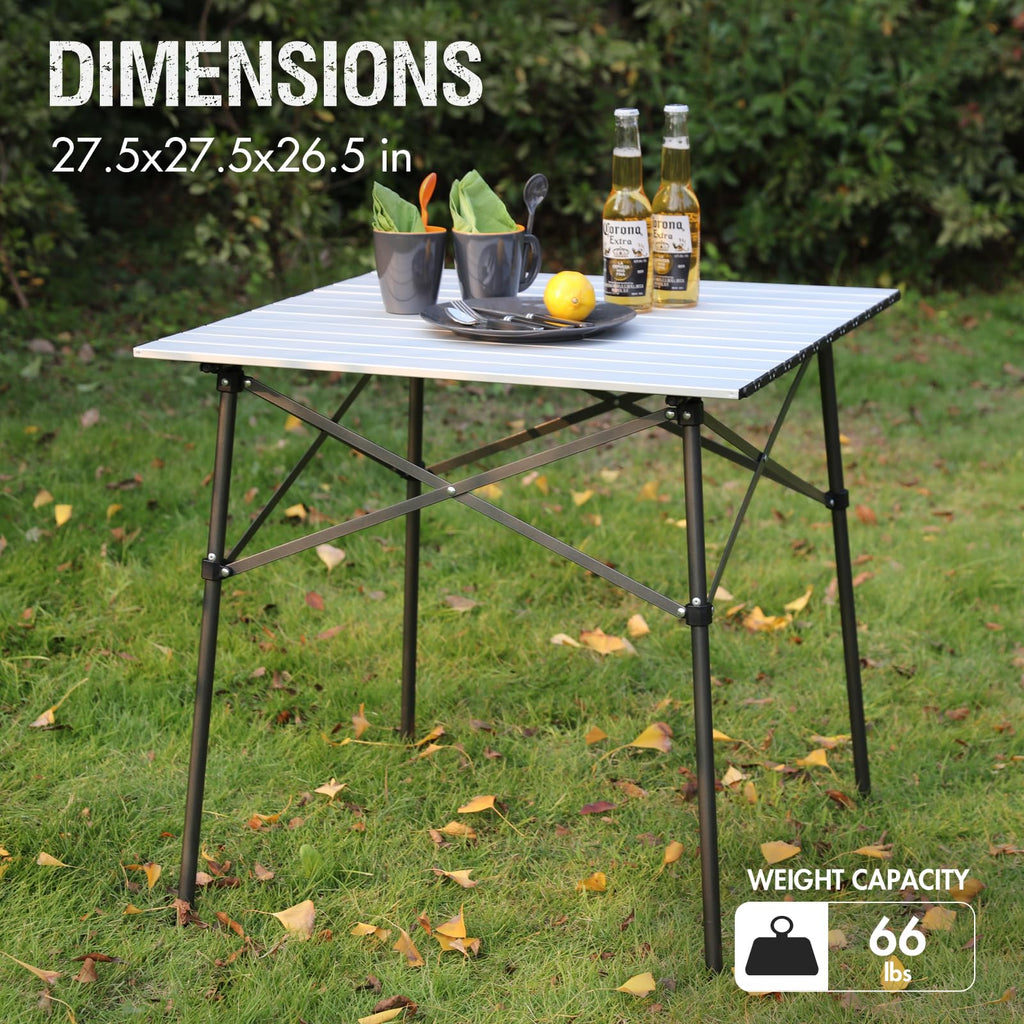 Lightweight Aluminum Folding Table Q487