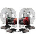 Brake Pad & Rotor Kit Front & Rear J184