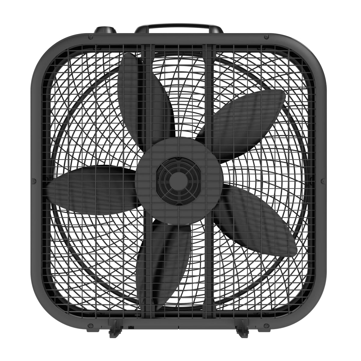 20" Classic Box Fan, 3 Speeds, Black N7781