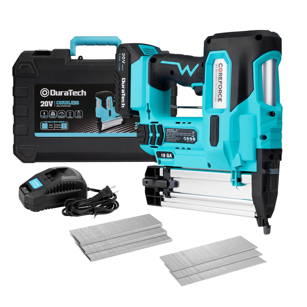 20V Cordless 18 Gauge 2-in-1 Nail Staple Gun P3640