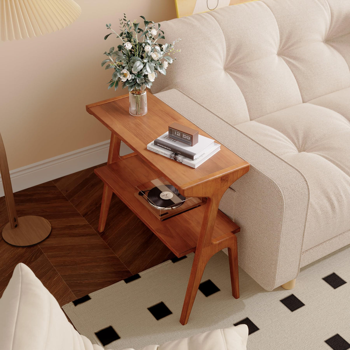 Solid Wood End Table B72606