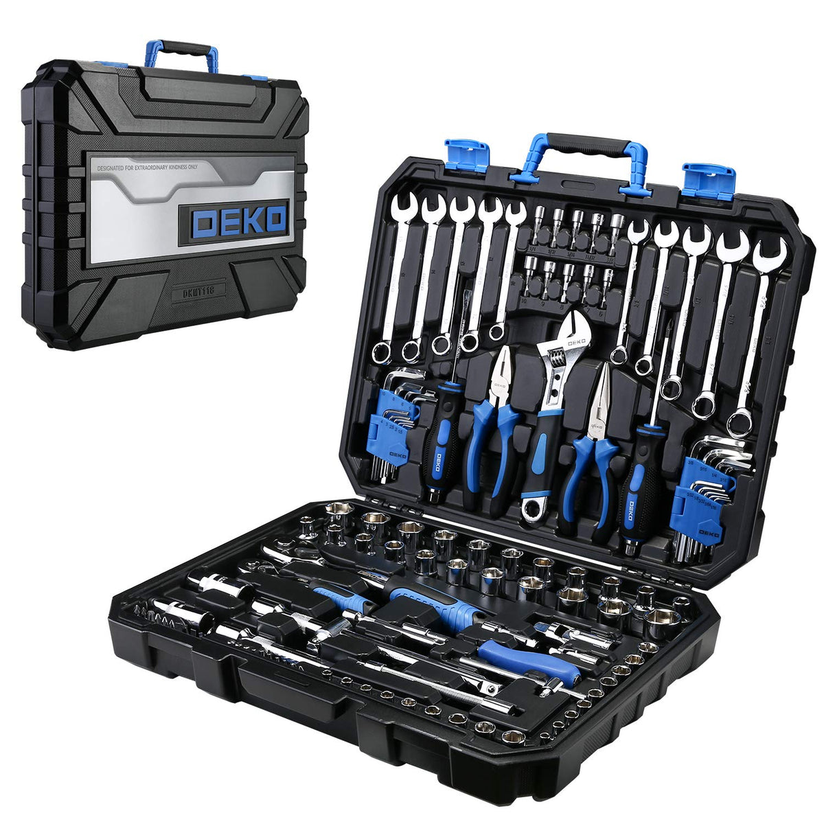 118 Piece Tool Kit Socket Wrench L469