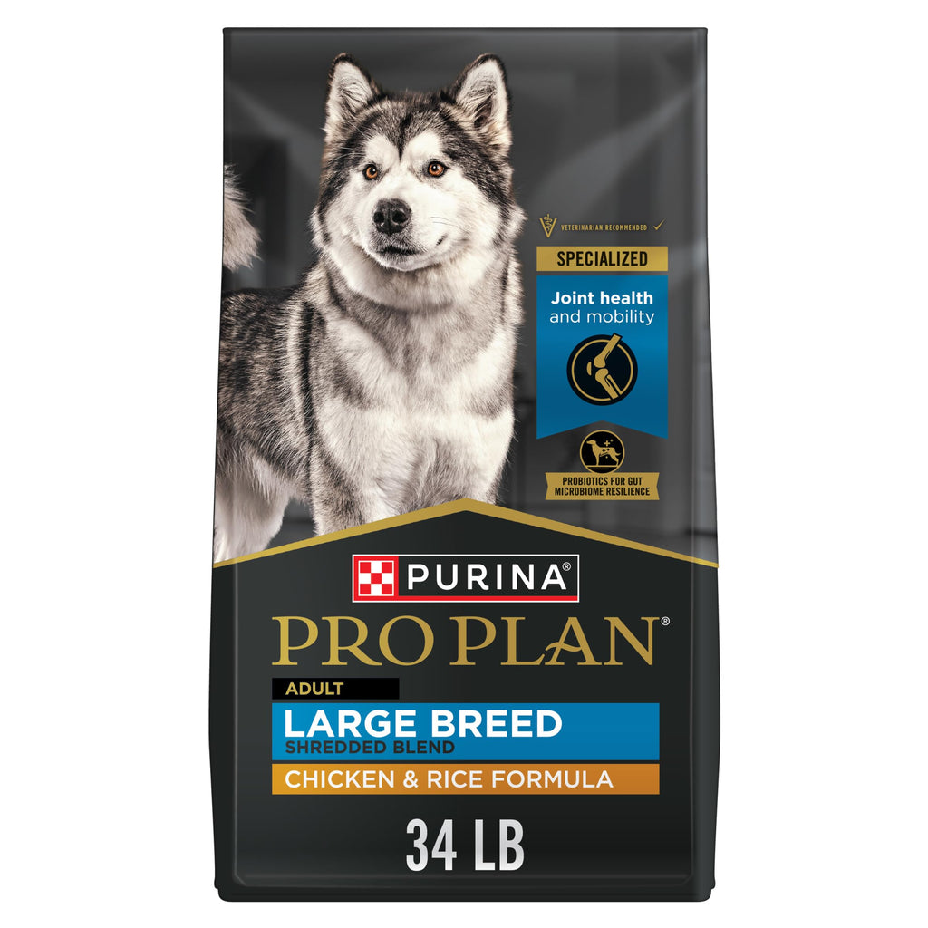 Chicken & Rice Large Breed Dry Dog Food 34 lb Bag J167131