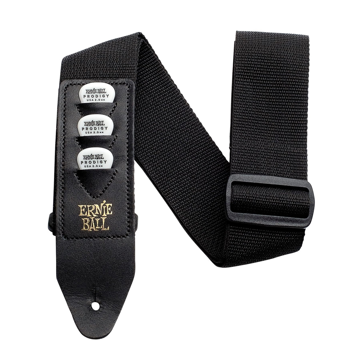 Black Polypro Guitar Strap S3994