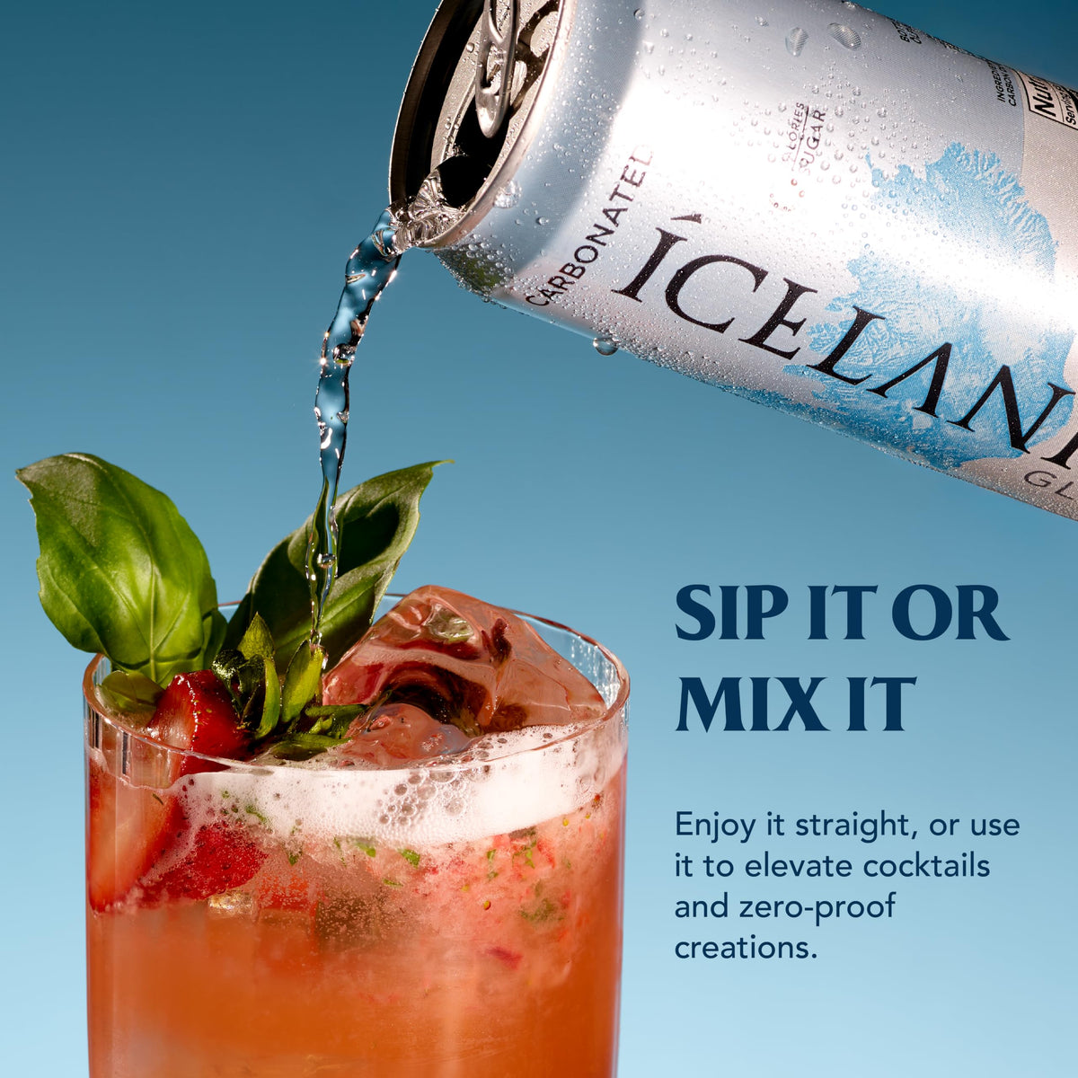 Sparkling Water 330 ml Cans Pack of 10 Z1879