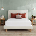White 5 Inch Twin Memory Foam Mattress S2601
